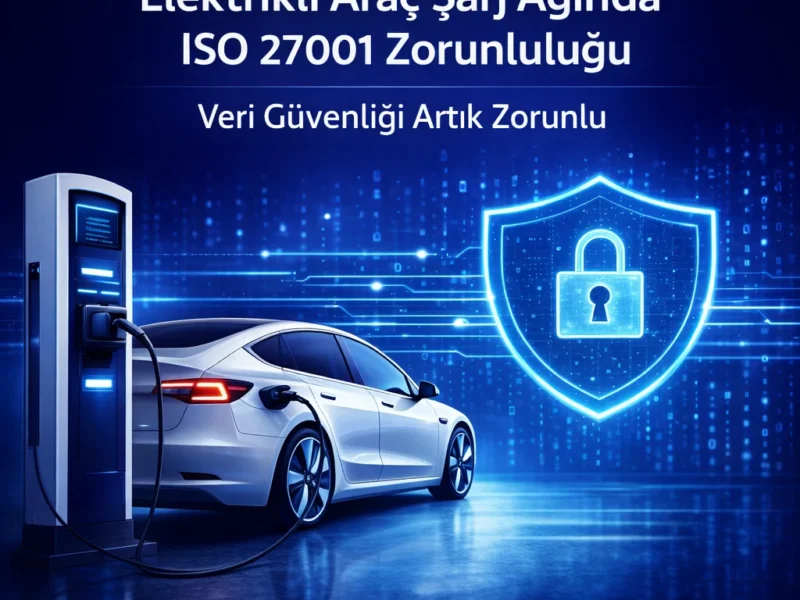 elektrikli arac sarj aginda iso 27001 zorunlulugu
